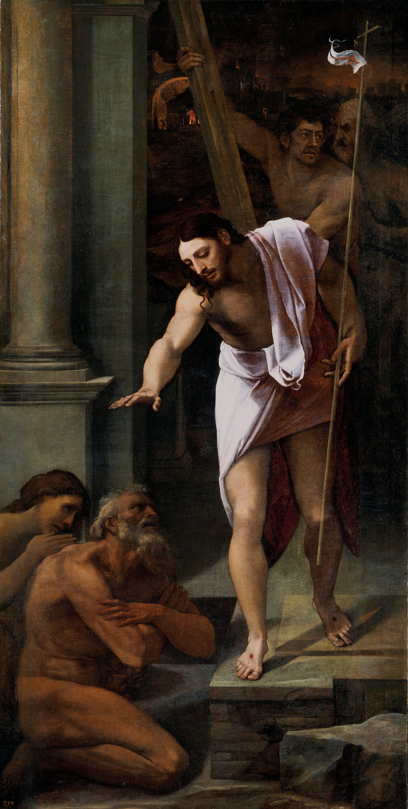 La descente du Christ aux limbes - Sebastiano del Piombo