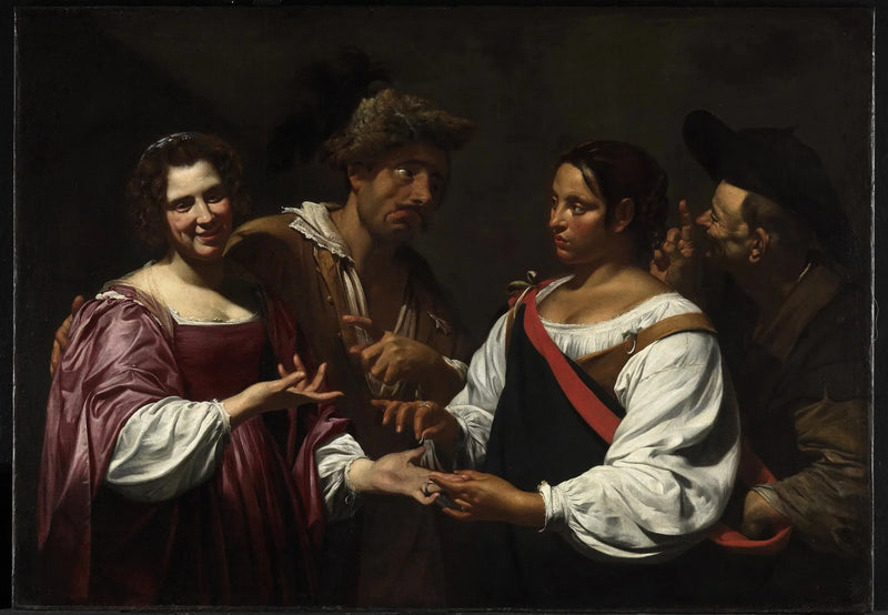 La déseuse de bonne aventure - Simon Vouet