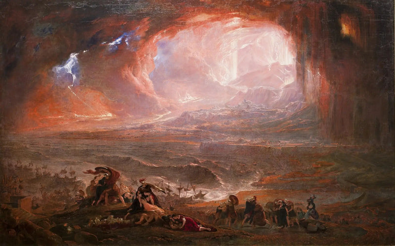 La Destruction de Pompéi et Herculanum - John Martin