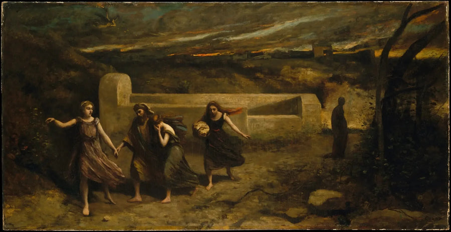 La Destruction de Sodome - Jean-Baptiste Camille Corot
