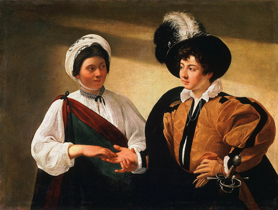 La Diseuse de bonne aventure - Le Caravage