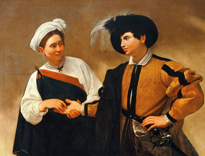 La Diseuse de bonne aventure - Le Caravage
