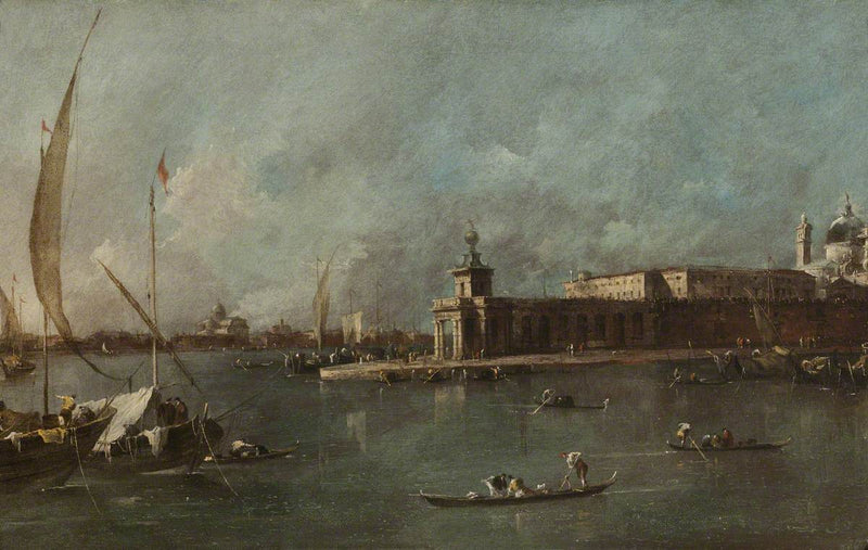 La Dogana, Venise - Francesco Guardi