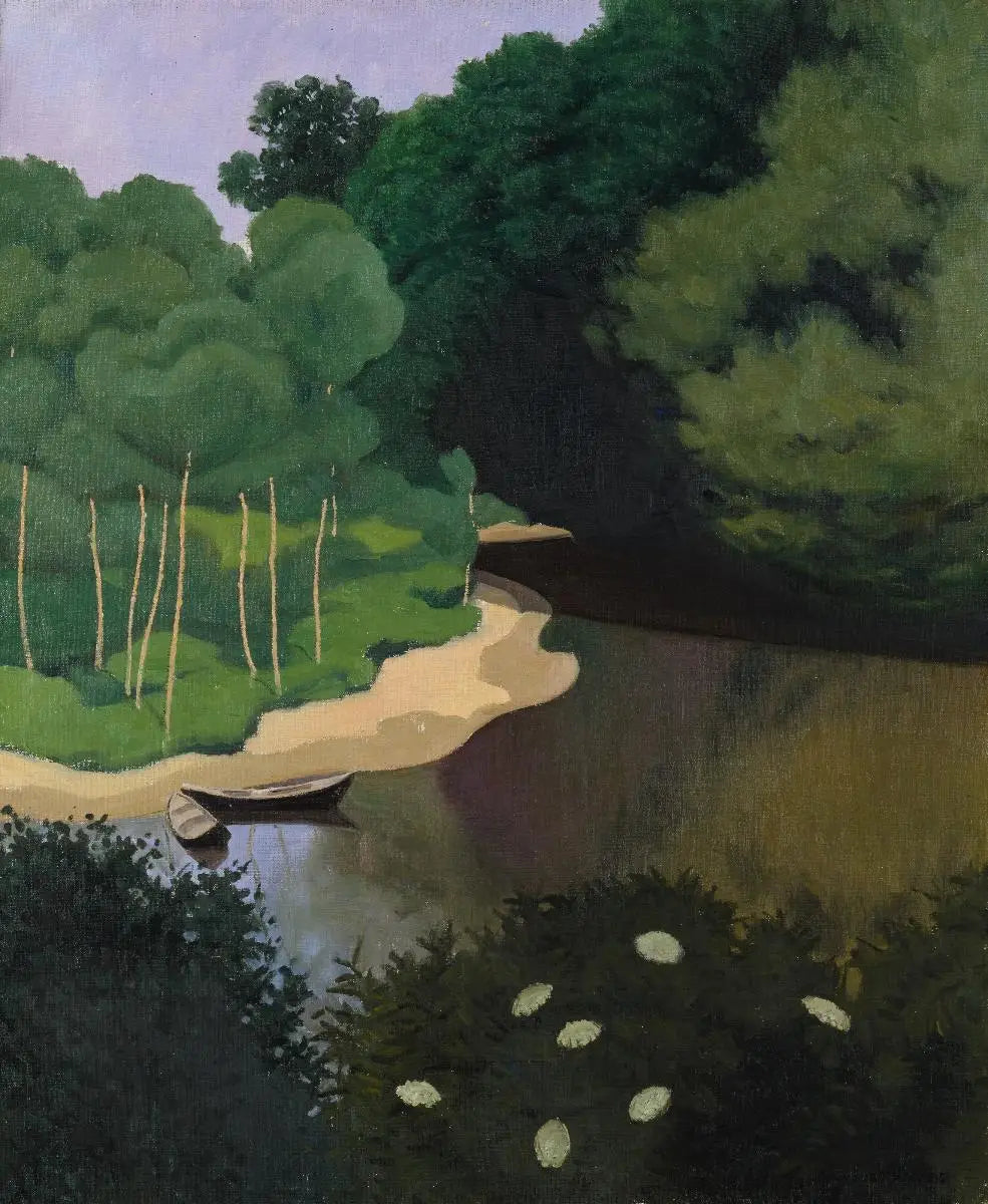 La Dordogne à Carennac - Félix Vallotton - Alpha Reproduction