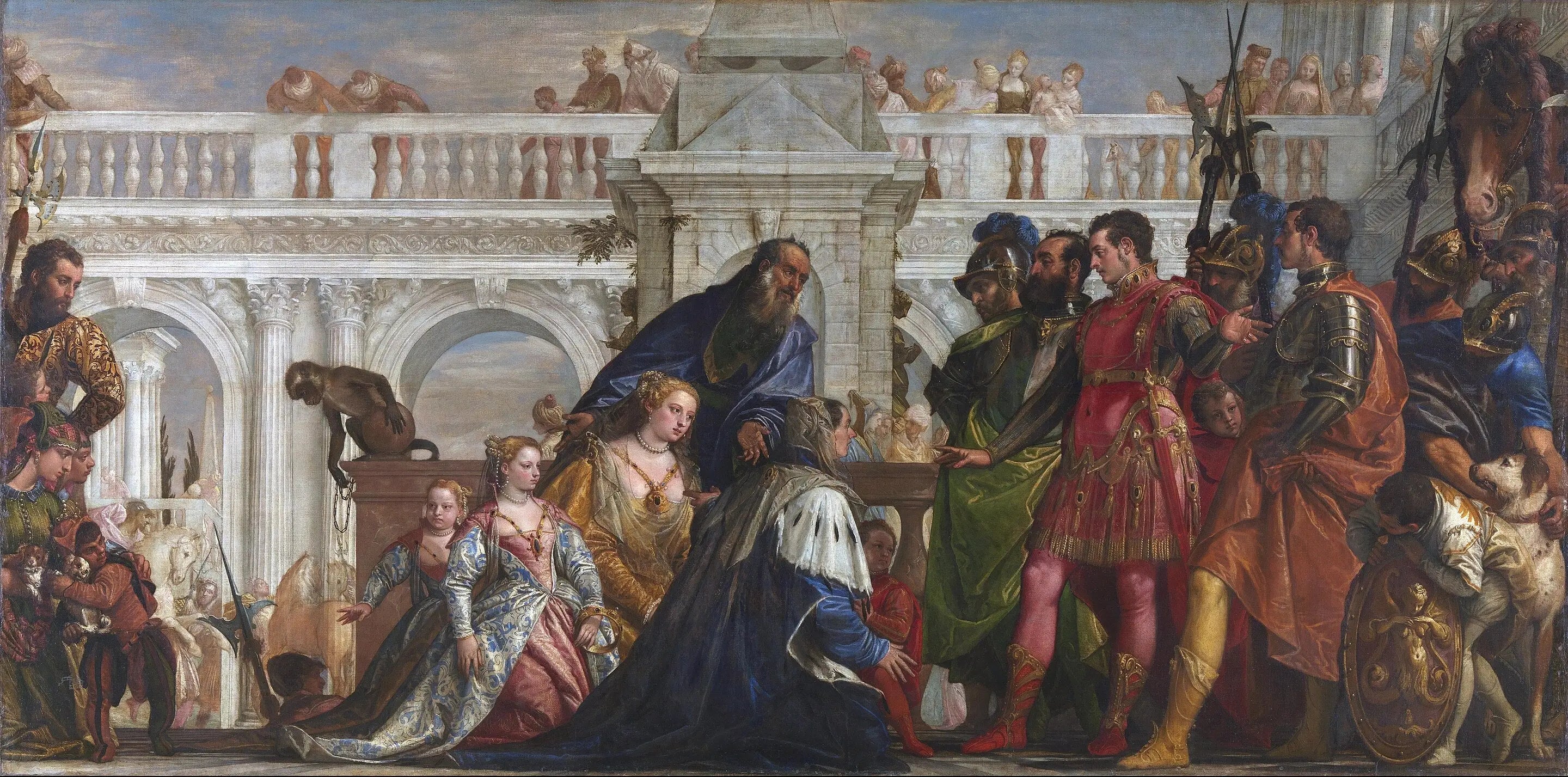 La Famille de Darius devant Alexandre - Paul Véronèse - Alpha Reproduction