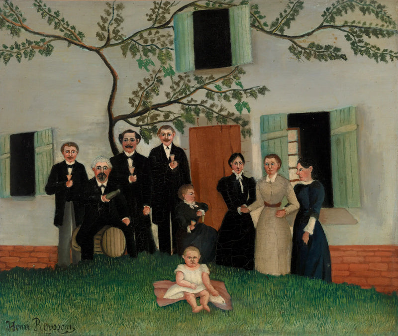 La Famille - Henri Rousseau