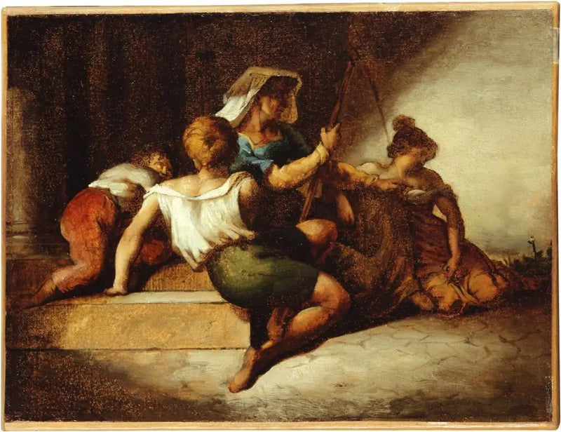 La famille italienne - Théodore Géricault