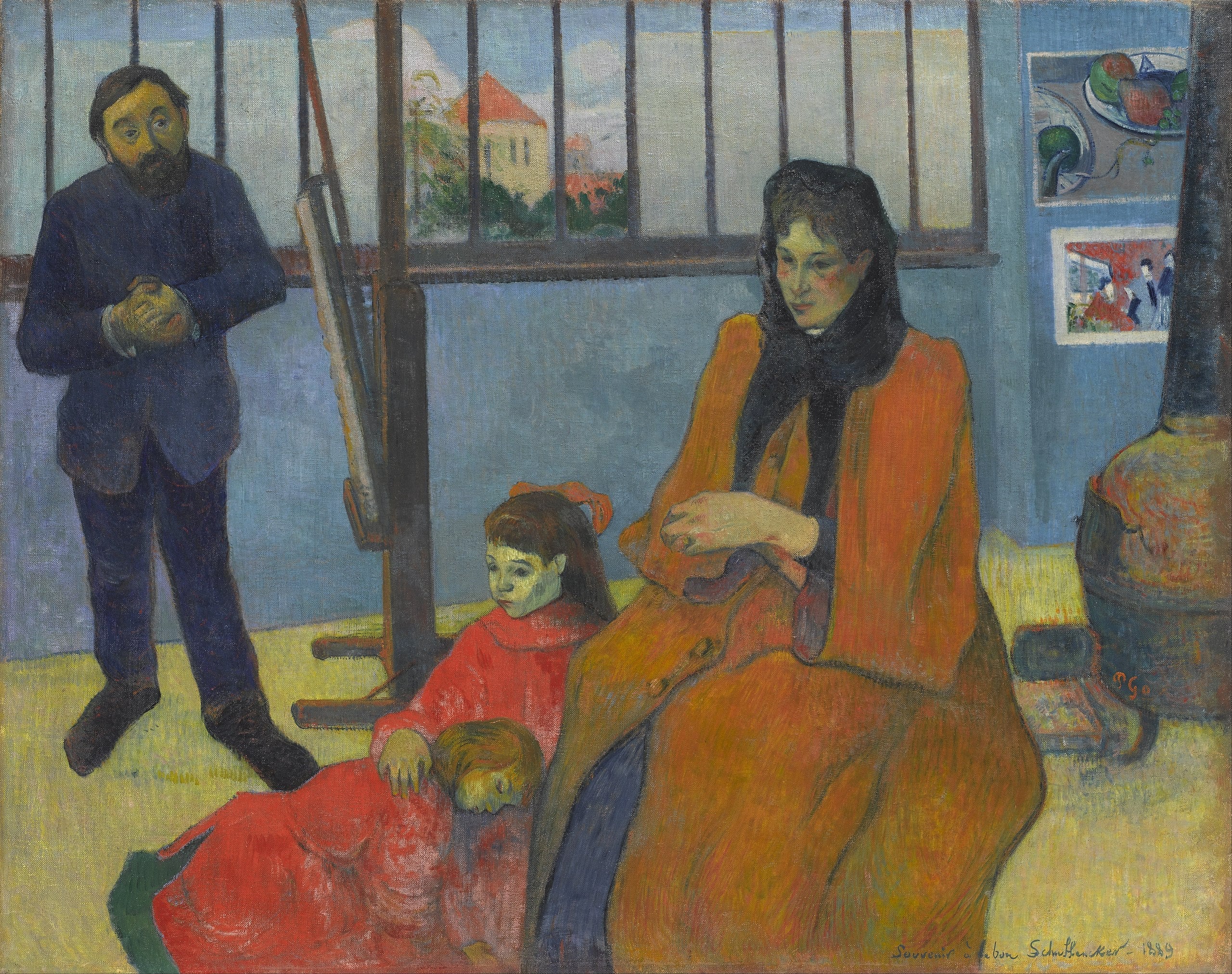 La Famille Schuffenecker - Paul Gauguin
