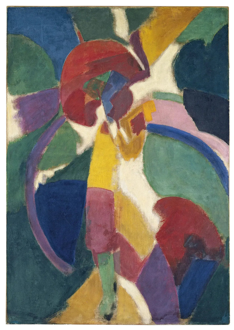 La femme à l'ombrelle - Robert Delaunay