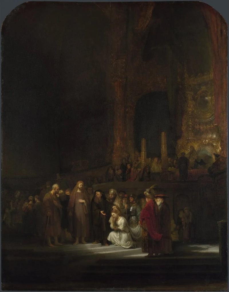 La Femme adultère - Rembrandt