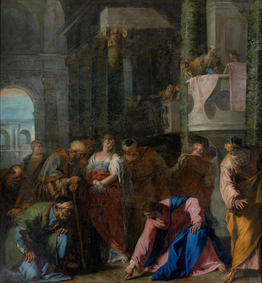 La femme adultère - Sebastiano Ricci