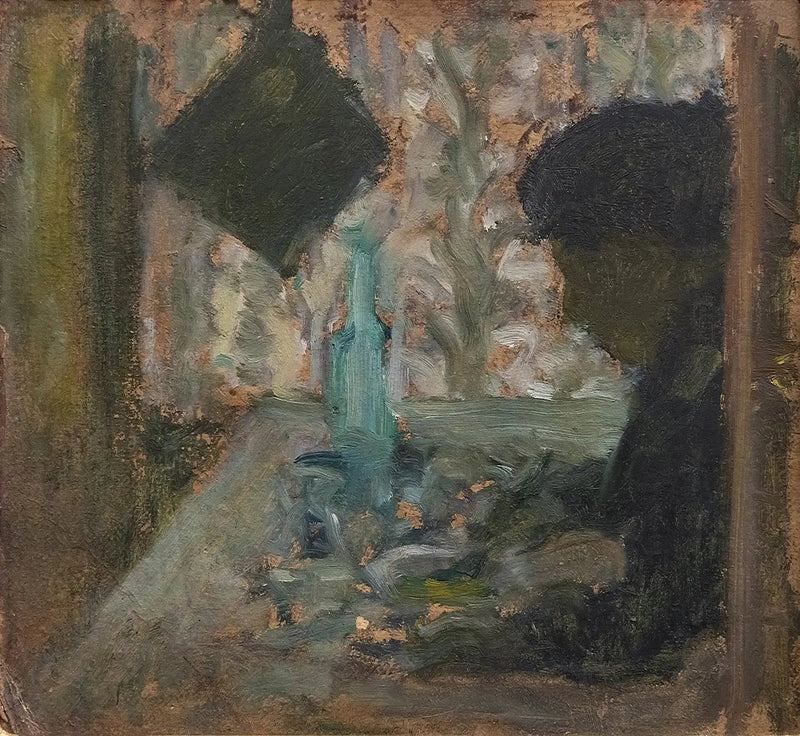 La Femme au restaurant - Pierre Bonnard