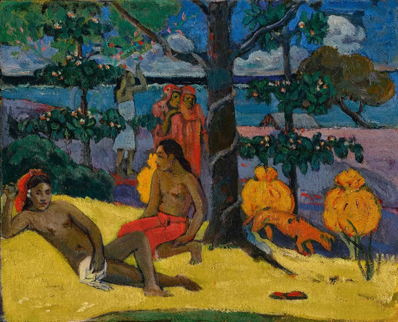 La Femme aux mangues II - Paul Gauguin