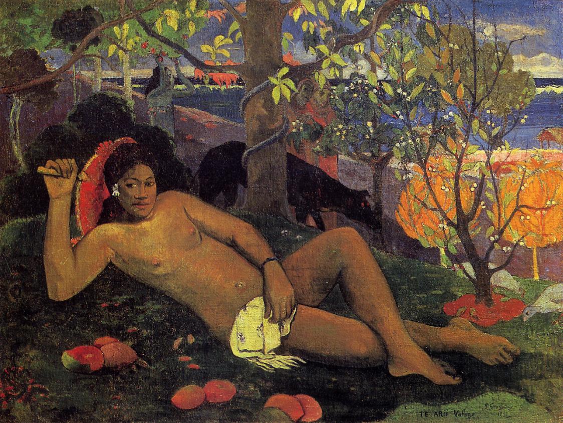 Reproduction du tableau « La Femme du roi - Paul Gauguin » par Alpha Reproduction en peinture à l’huile