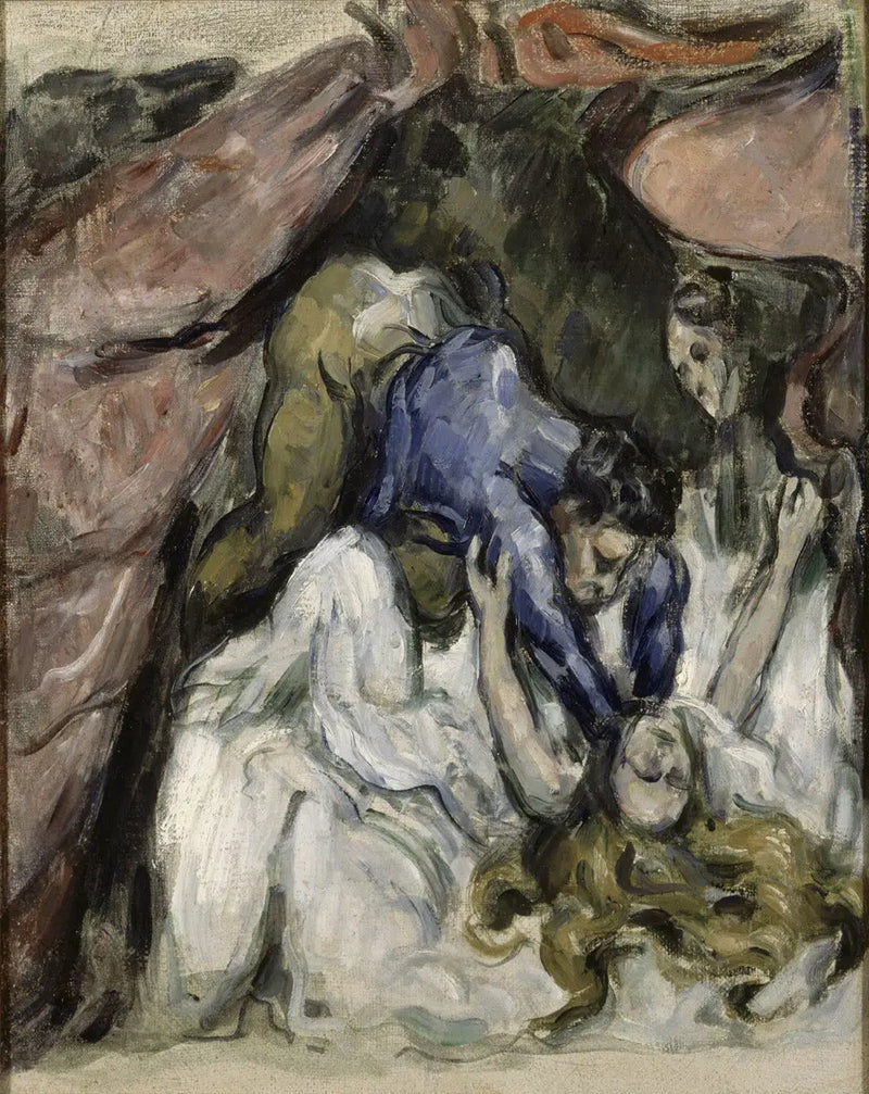 La Femme étranglée - Paul Cézanne