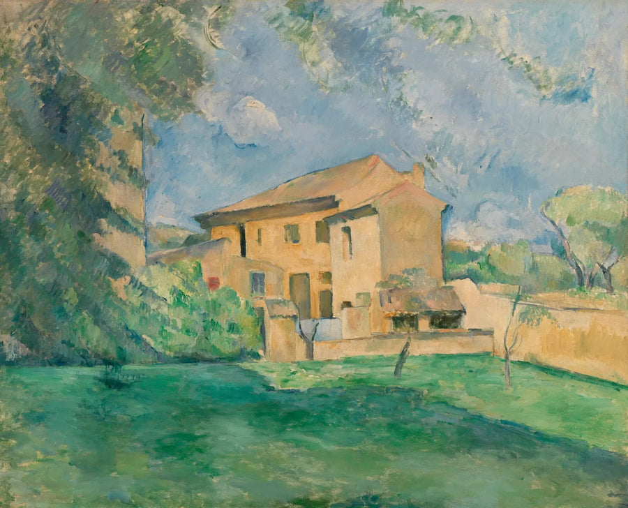La Ferme au Jas de Bouffan - Paul Cézanne
