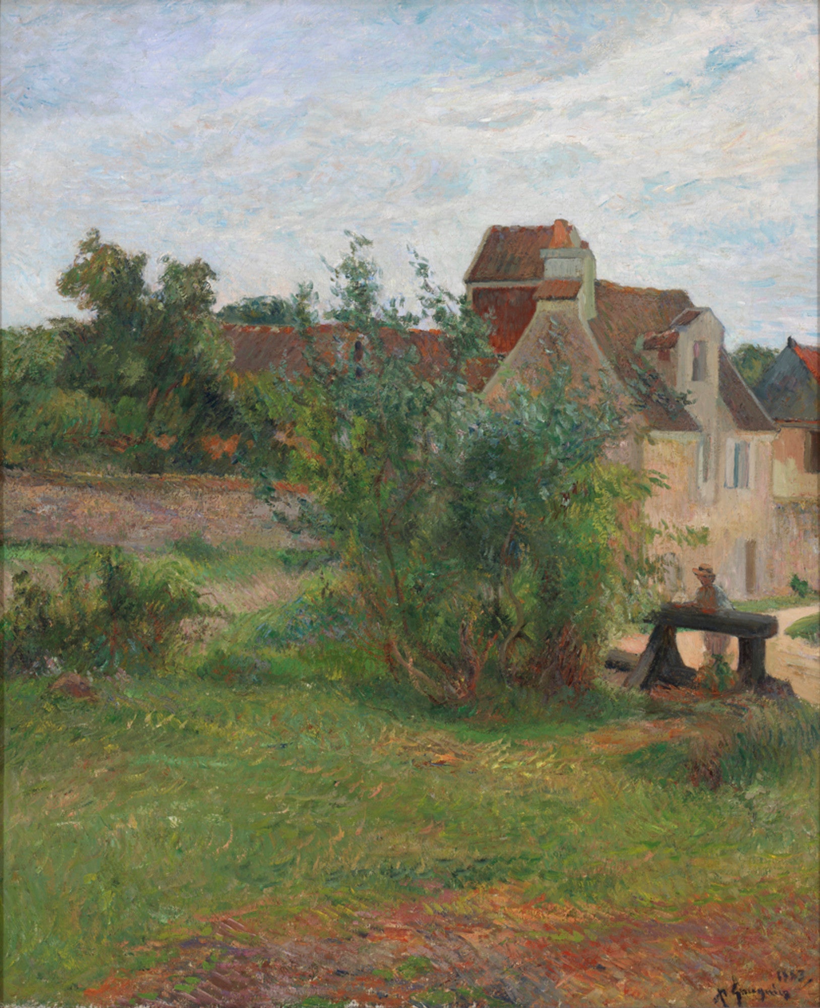 La Ferme de Busagny à Osny - Paul Gauguin