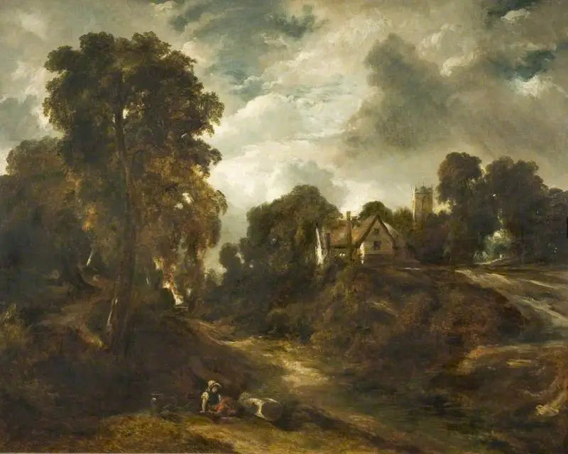 La ferme Glebe - John Constable