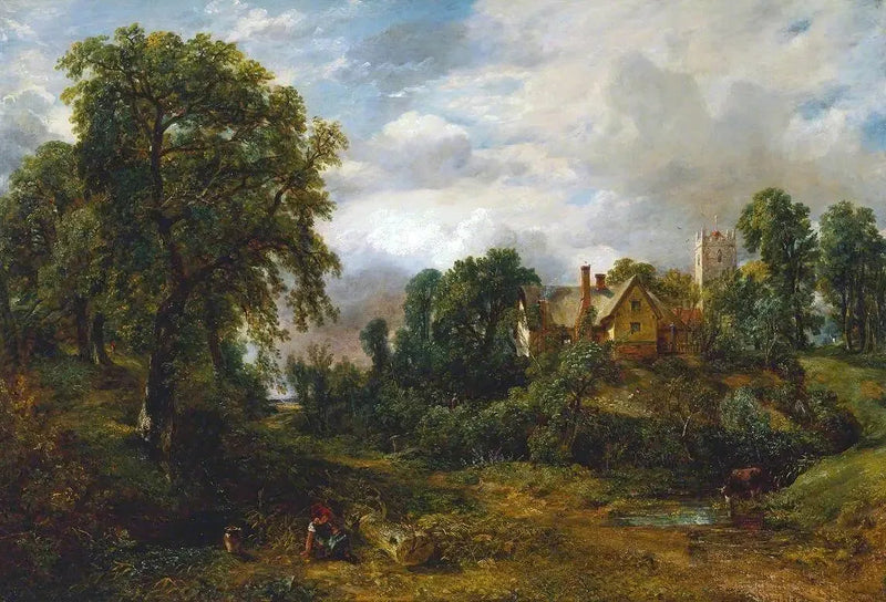 La ferme Glebe - John Constable