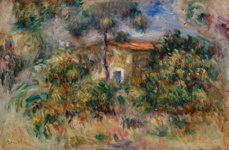 La Ferme - Pierre-Auguste Renoir