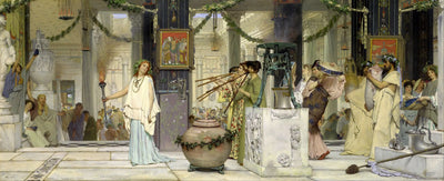 La fête du vintage - Lawrence Alma-Tadema - Alpha Reproduction