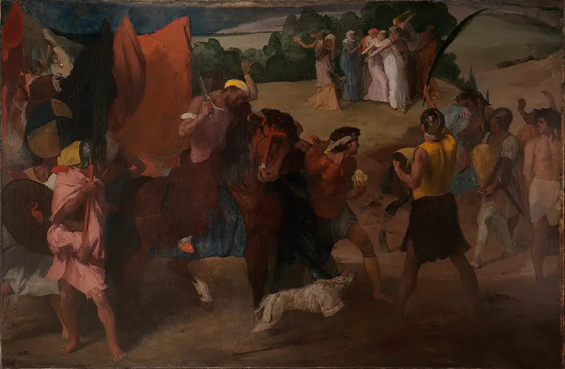 La fille de Jephté - Edgar Degas