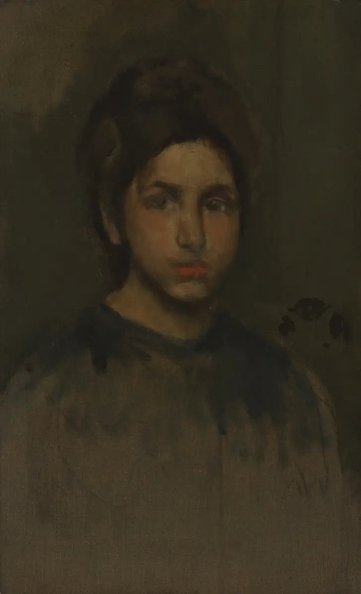 La fille du concierge - James Abbott McNeill Whistler