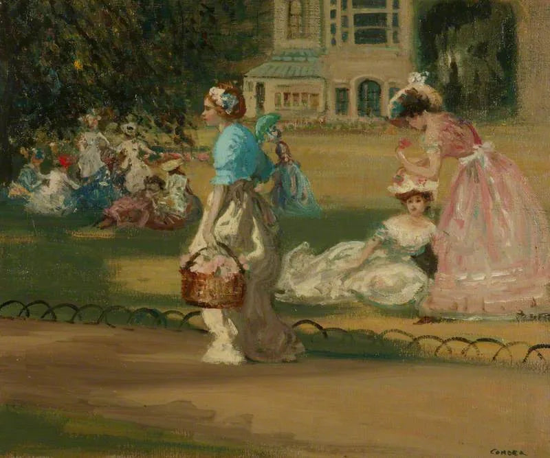 La fille du jardinier - Charles Conder