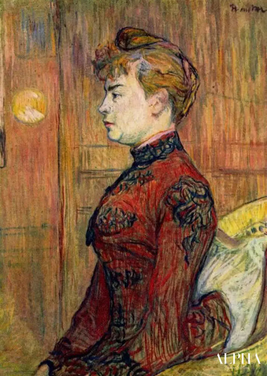 La fille du policier - Toulouse Lautrec - Reproductions de tableaux et peintures haut de gamme