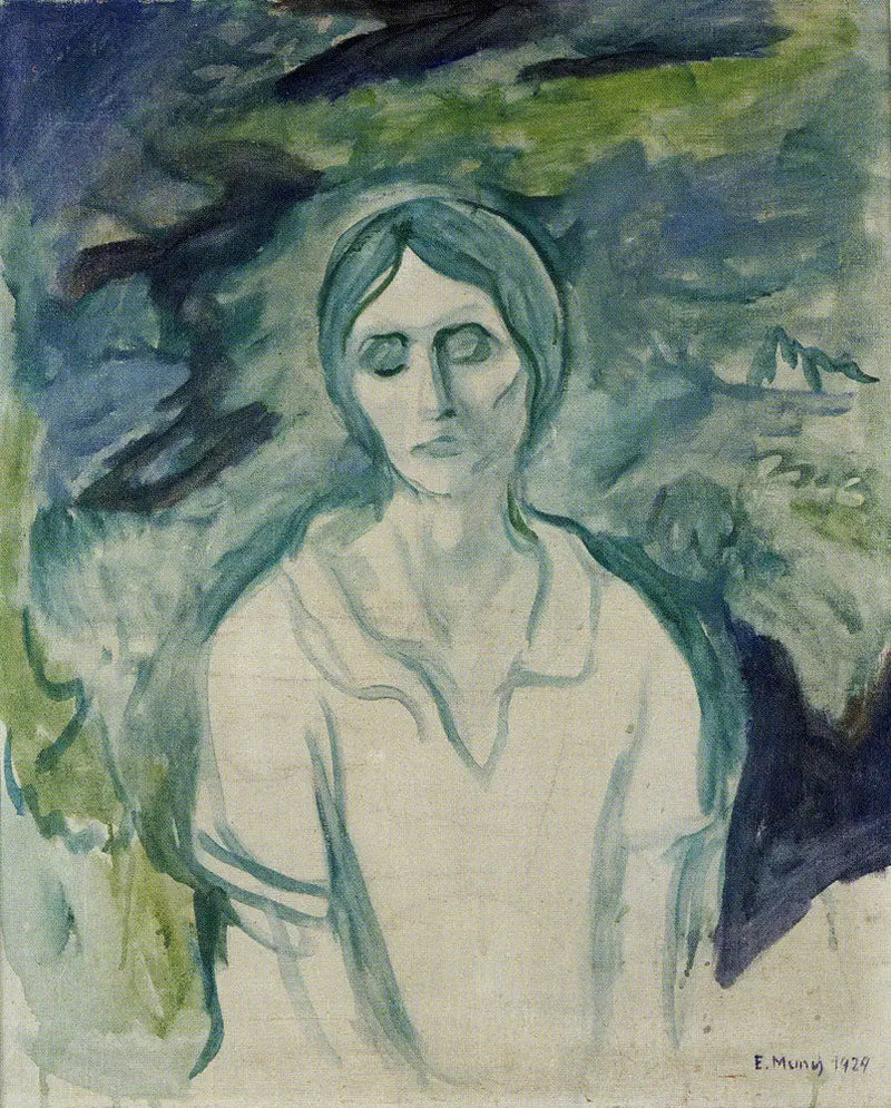 La Fille gothique - Edvard Munch