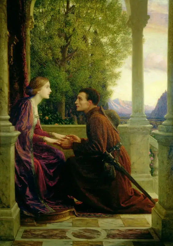 La fin de la quête - Frank Bernard Dicksee