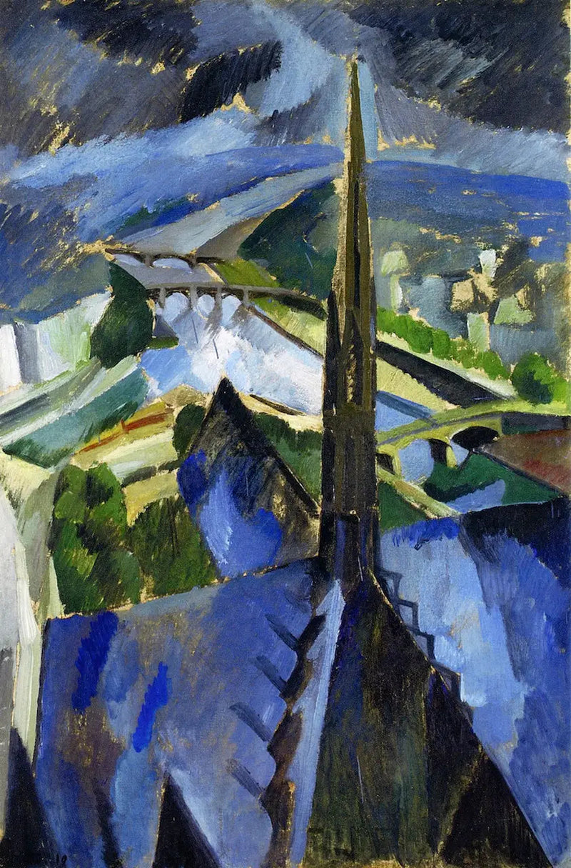 La Flèche de Notre-Dame - Robert Delaunay