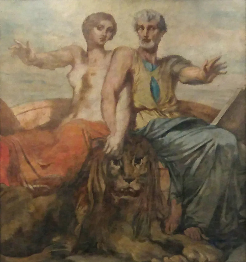 La Force et l'Ordre - Théodore Chassériau