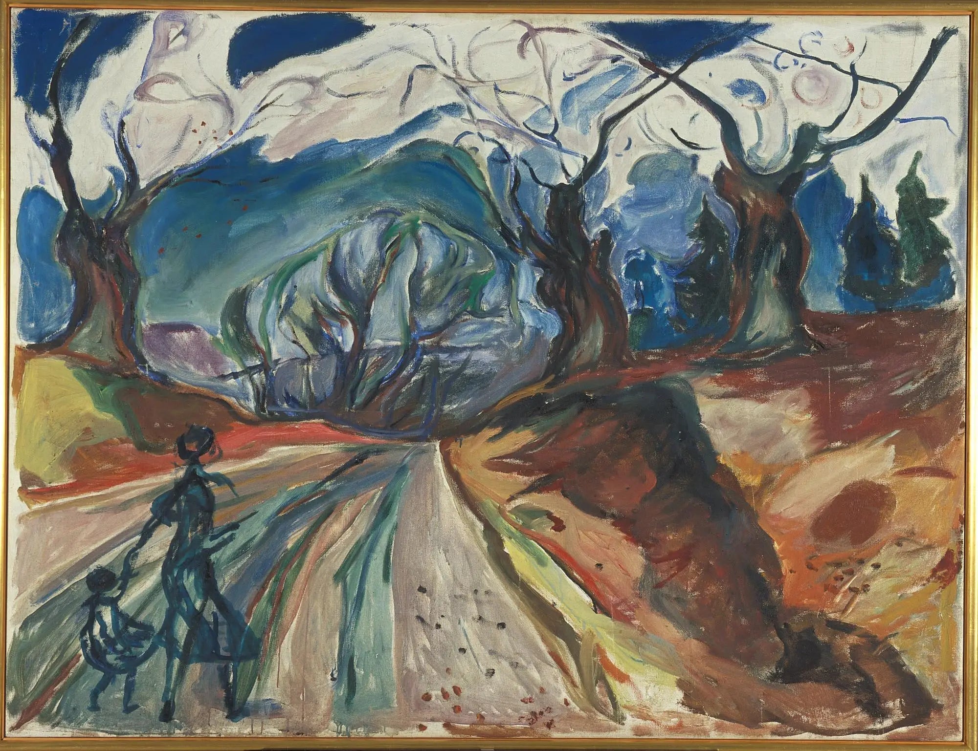 La Forêt magique - Edvard Munch image 1 reproduction réalisée par Alpha Reproduction