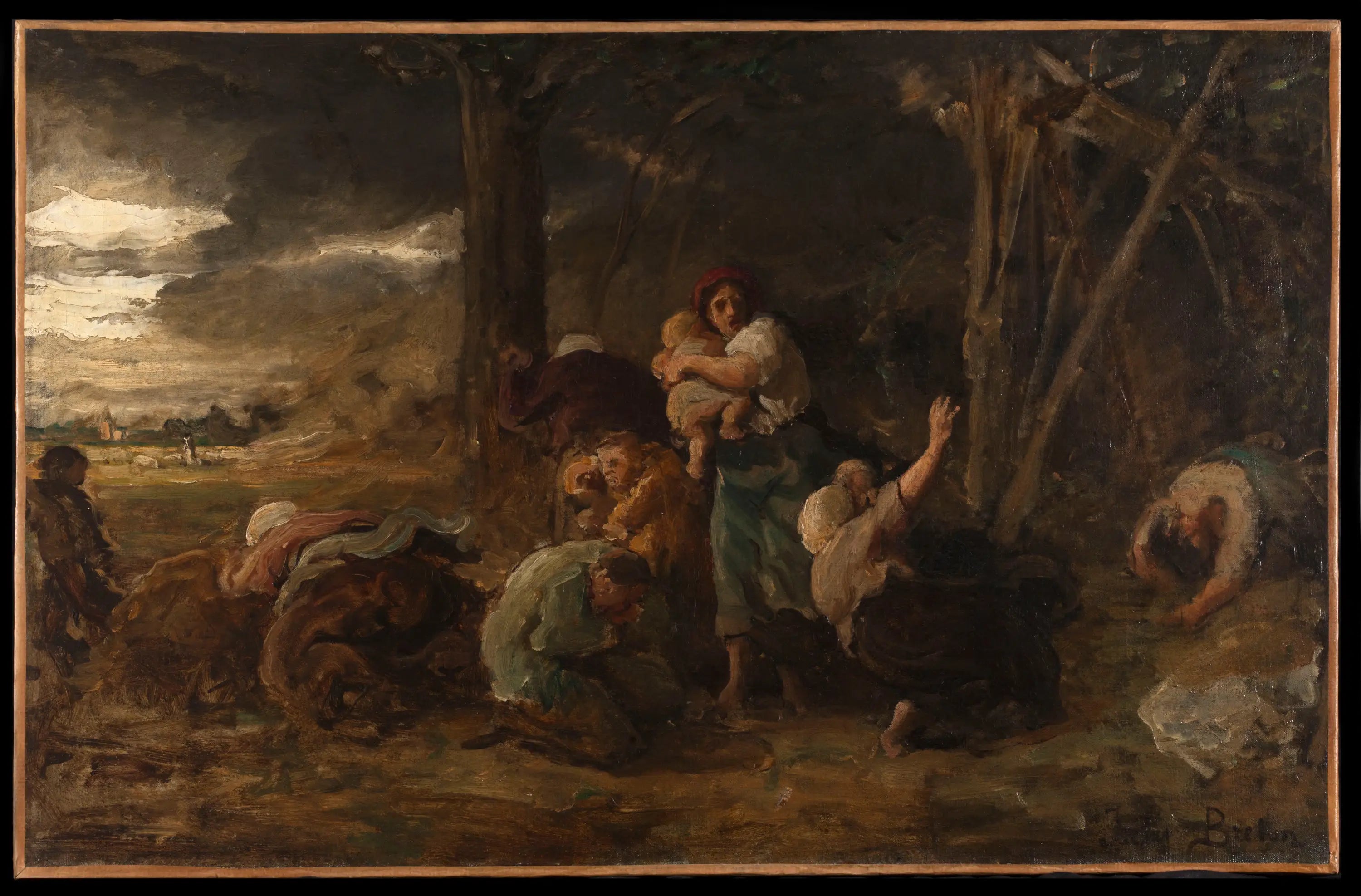 La foudre - Jules Breton - Alpha Reproduction