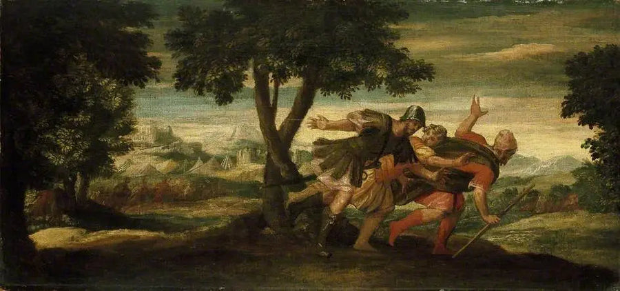 La fuite d'Achior du camp d'Holopherne - Paul Véronèse