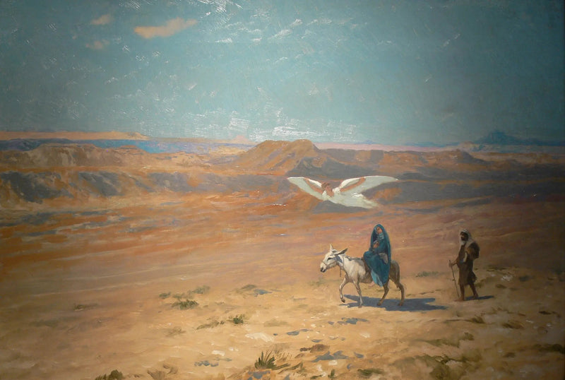 La Fuite en Égypte - Jean-Léon Gérôme
