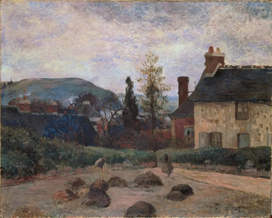 La fumée des terres - Paul Gauguin