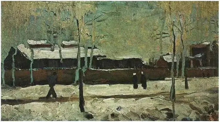 La gare d'Eindhoven ancienne - Vincent van Gogh