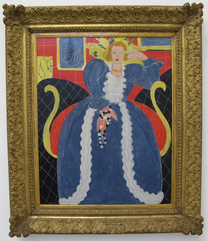 La Grande Roble bleue et Mimosas - Henri Matisse