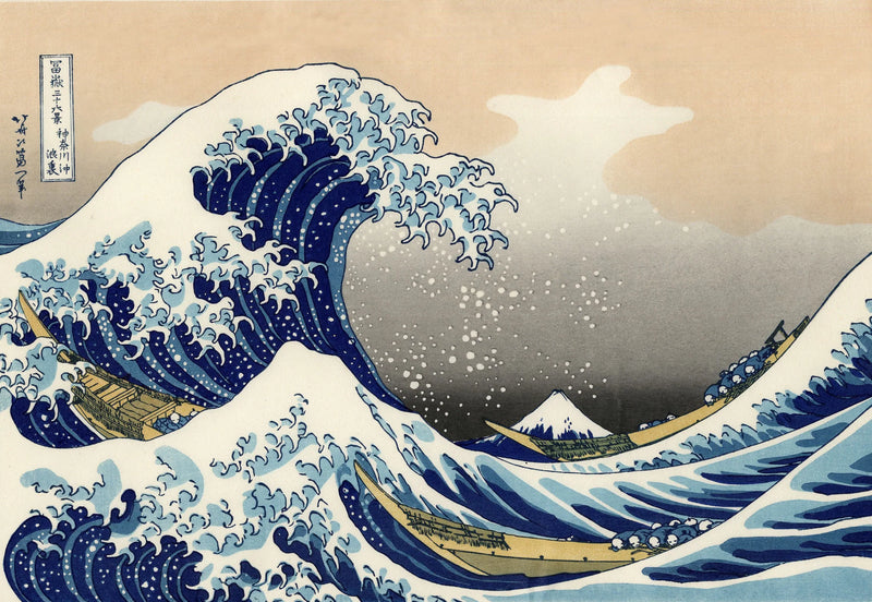 La Grande Vague de Kanagawa - Katsushika Hokusai