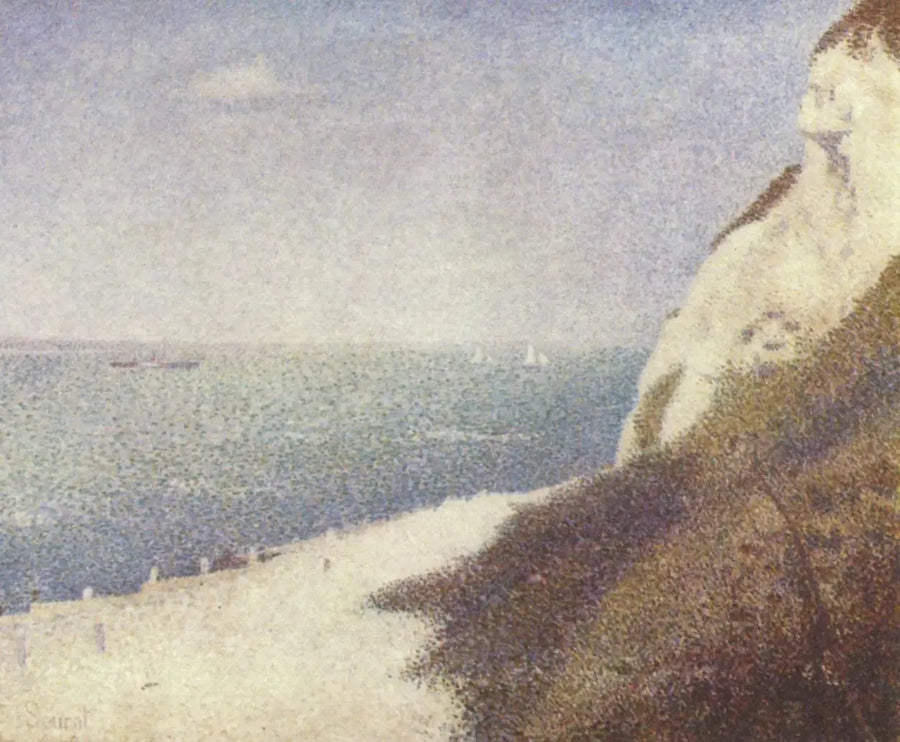 La Grève du Bas-Butin, Honfleur - Georges Seurat