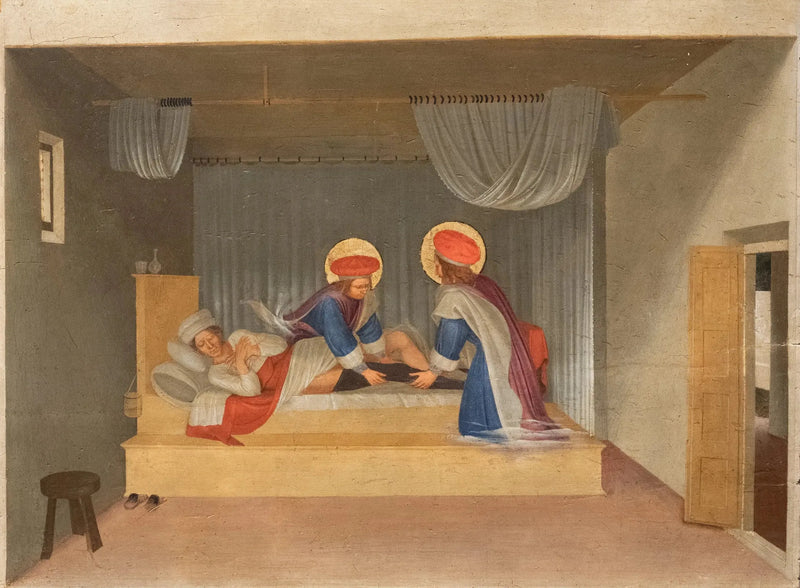 La guérison de Justinien par saint Côme et saint Damien - Fra Angelico
