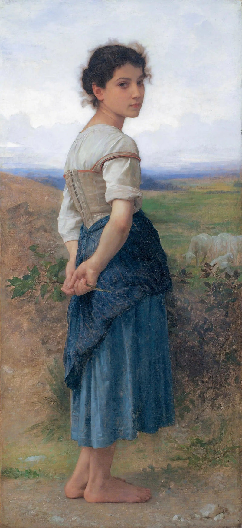 La Jeune Bergère - Bouguereau