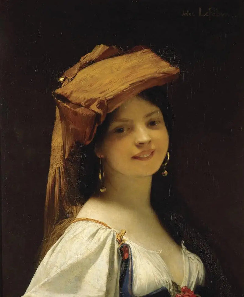 La Jeune Rieuse - Jules Lefebvre