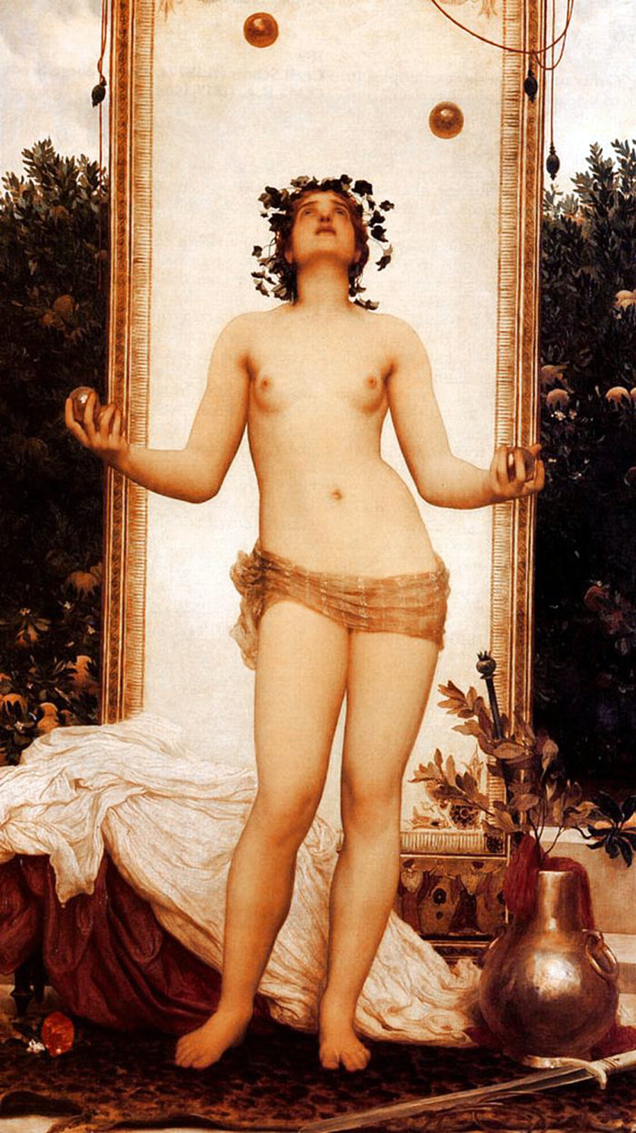 La jongleuse antique - Frederic Leighton