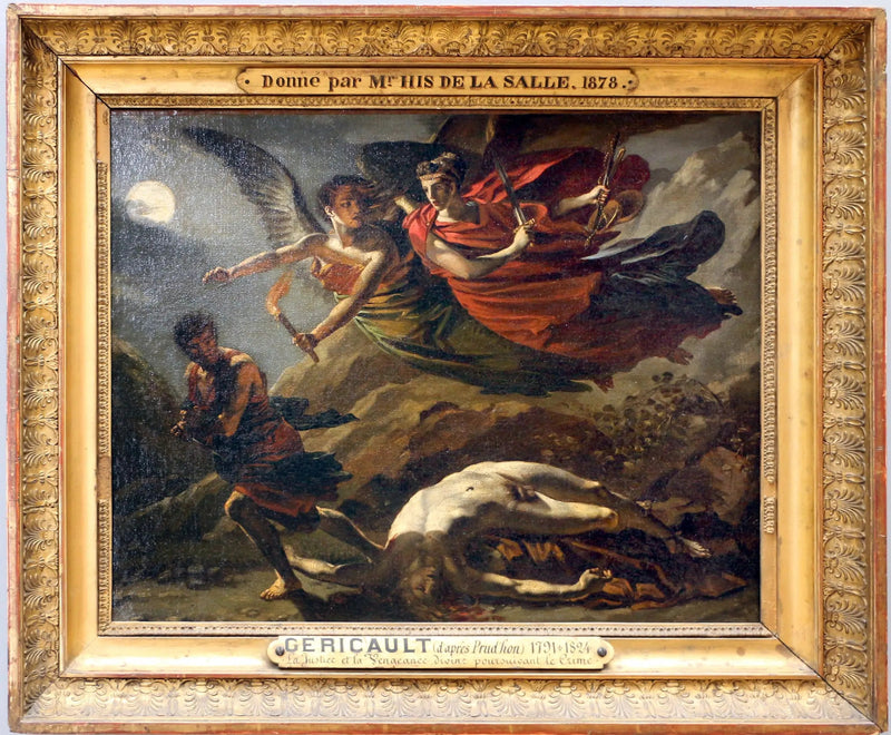 La Justice et la Vengeance divine poursuivant le crime - Théodore Géricault