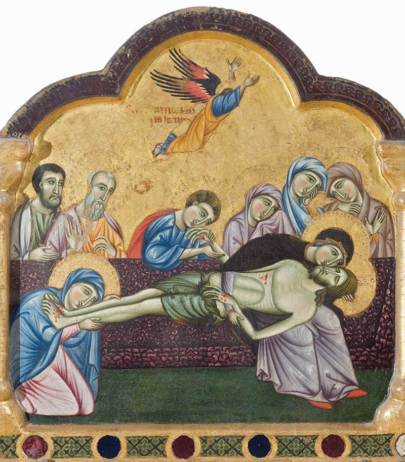 La lamentation sur le corps du Christ mort - Master of Saint Francis