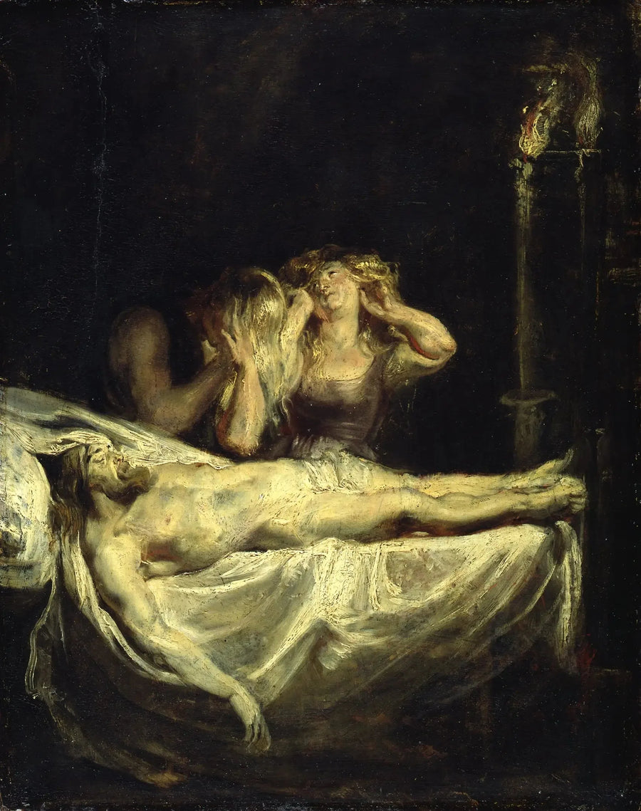 La lamentation sur le corps du Christ mort - Peter Paul Rubens