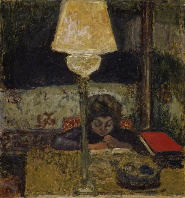 La lampe à huile - Pierre Bonnard
